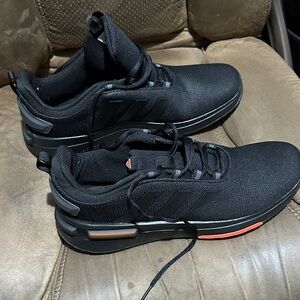 Adidas Black Men's Athletic Shoes